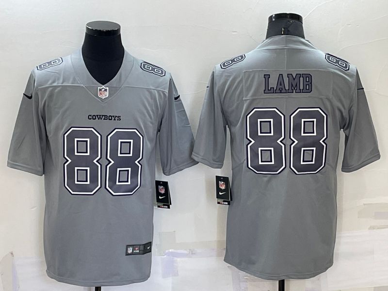 Men Dallas Cowboys #88 Lamb Grey 2022 Nike Limited Vapor Untouchable NFL Jersey->detroit lions->NFL Jersey